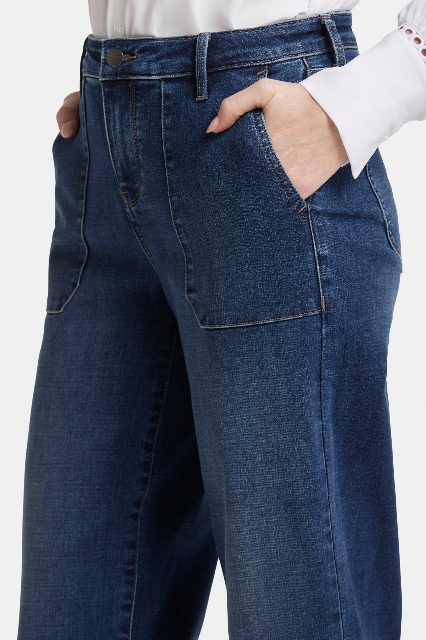 Relaxed Utility Ankle Jeans - Wellspring
