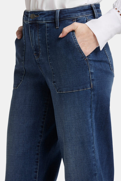 Relaxed Utility Ankle Jeans - Wellspring