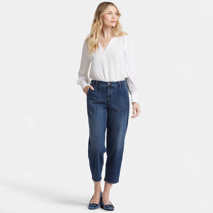 Relaxed Utility Ankle Jeans - Wellspring