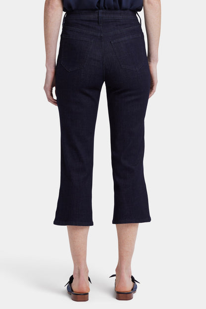 Joni Relaxed Capri Jeans - Rinse