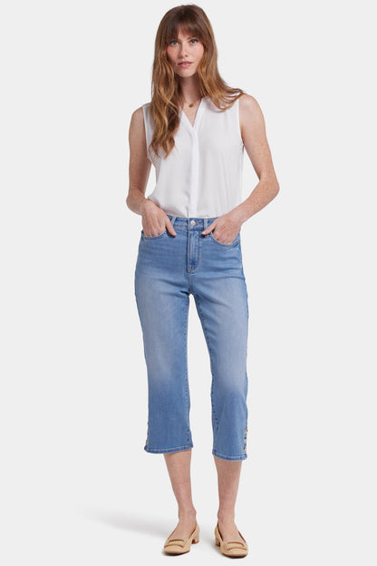 Joni Relaxed Capri Jeans - Salamanca Sun