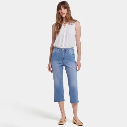 Joni Relaxed Capri Jeans - Salamanca Sun