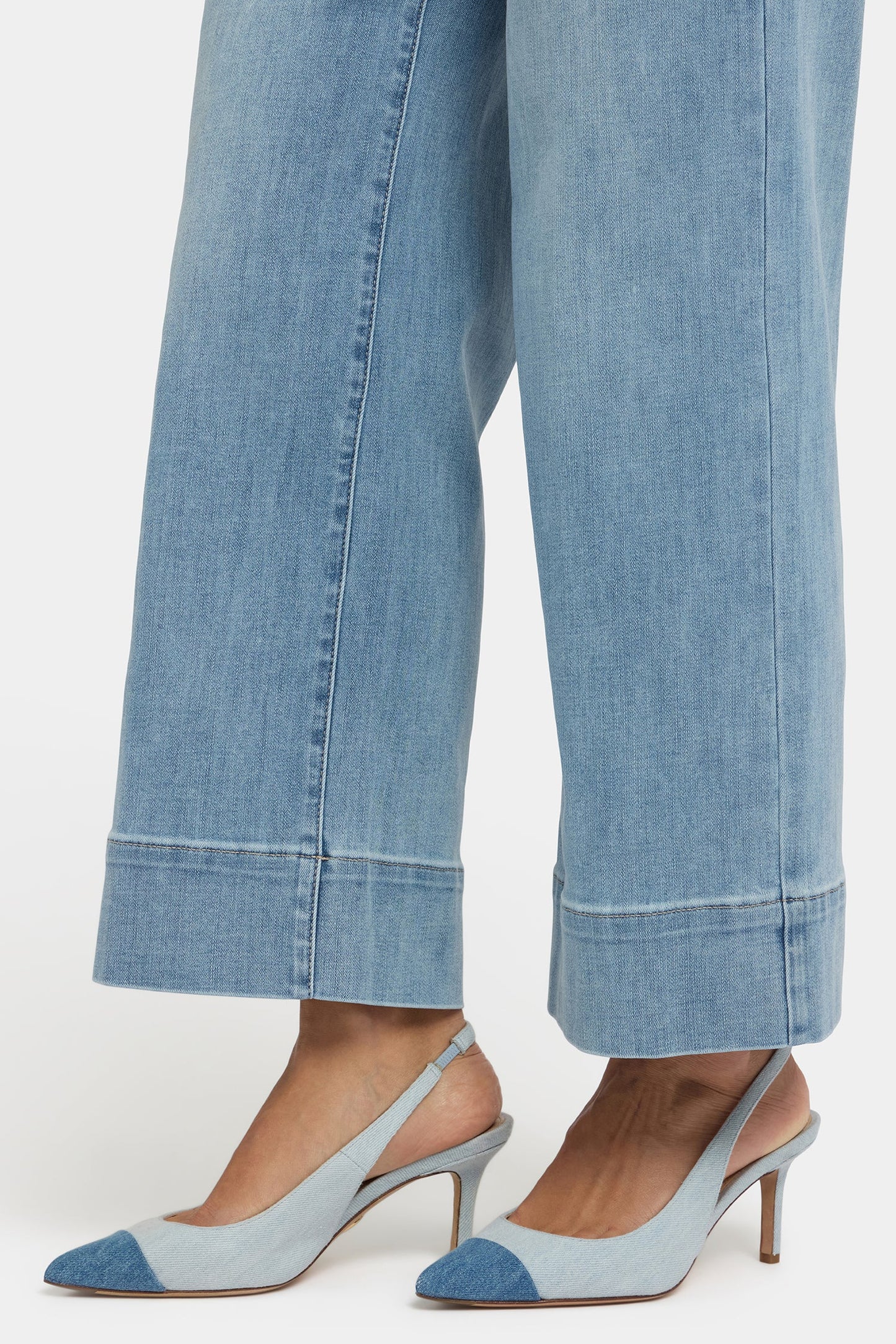 Teresa Wide Leg Ankle Jeans - Heritage Glow