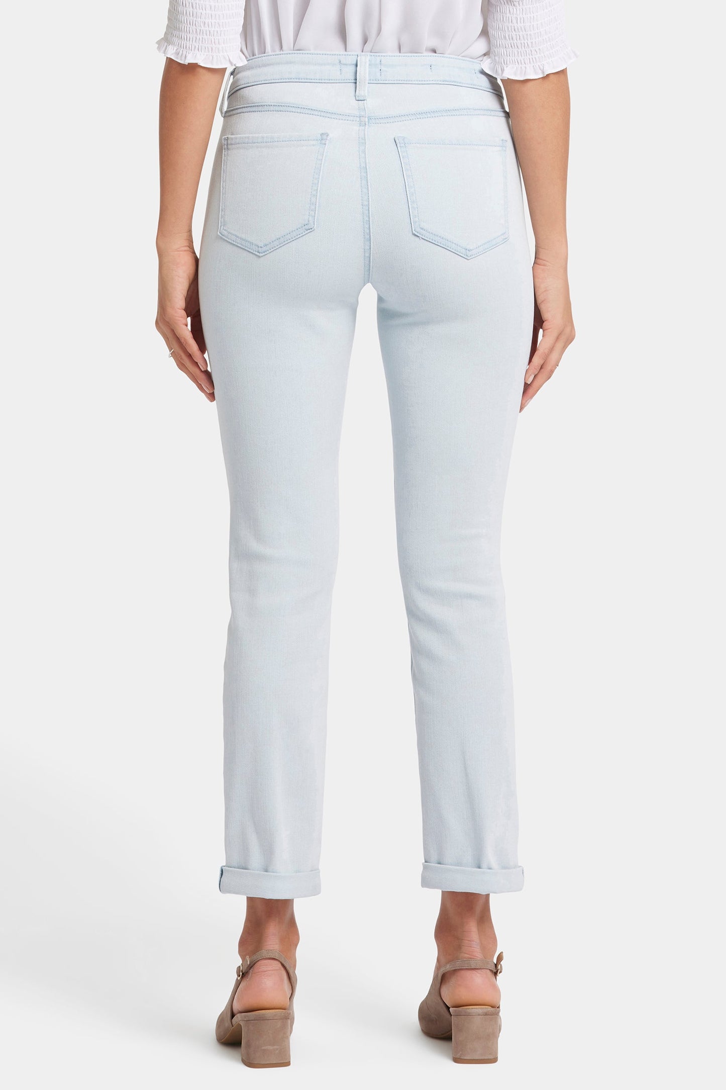 Sheri Slim Ankle Jeans - Glacier Frost
