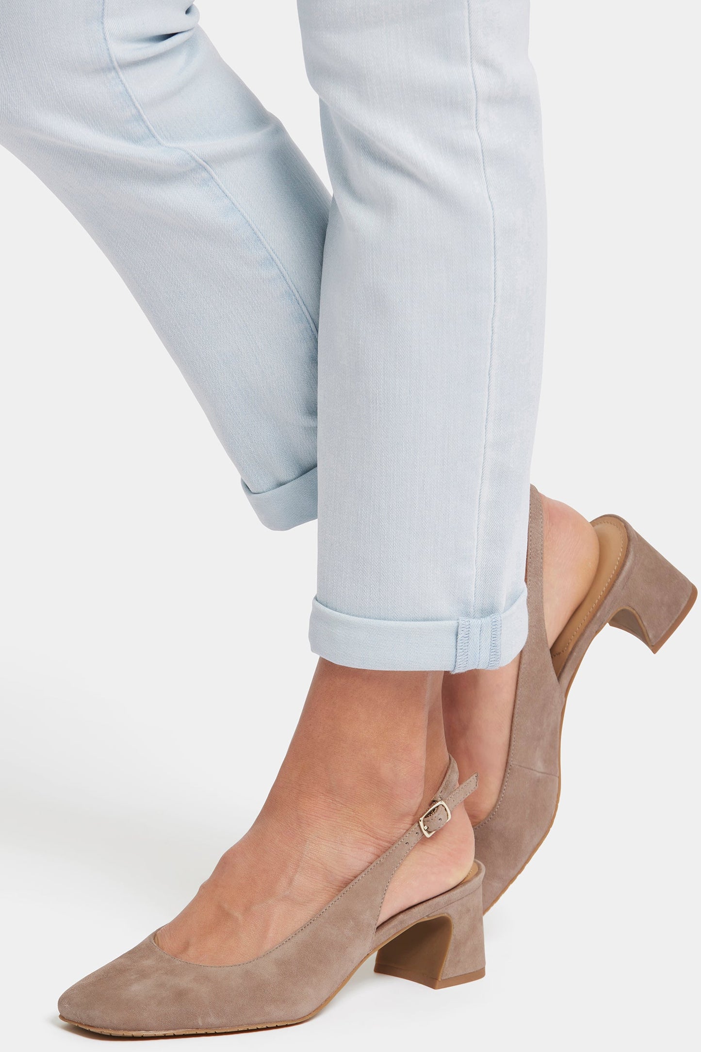 Sheri Slim Ankle Jeans - Glacier Frost