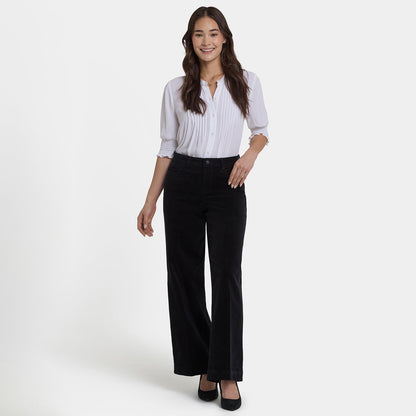 Teresa Wide Leg Pants - Black