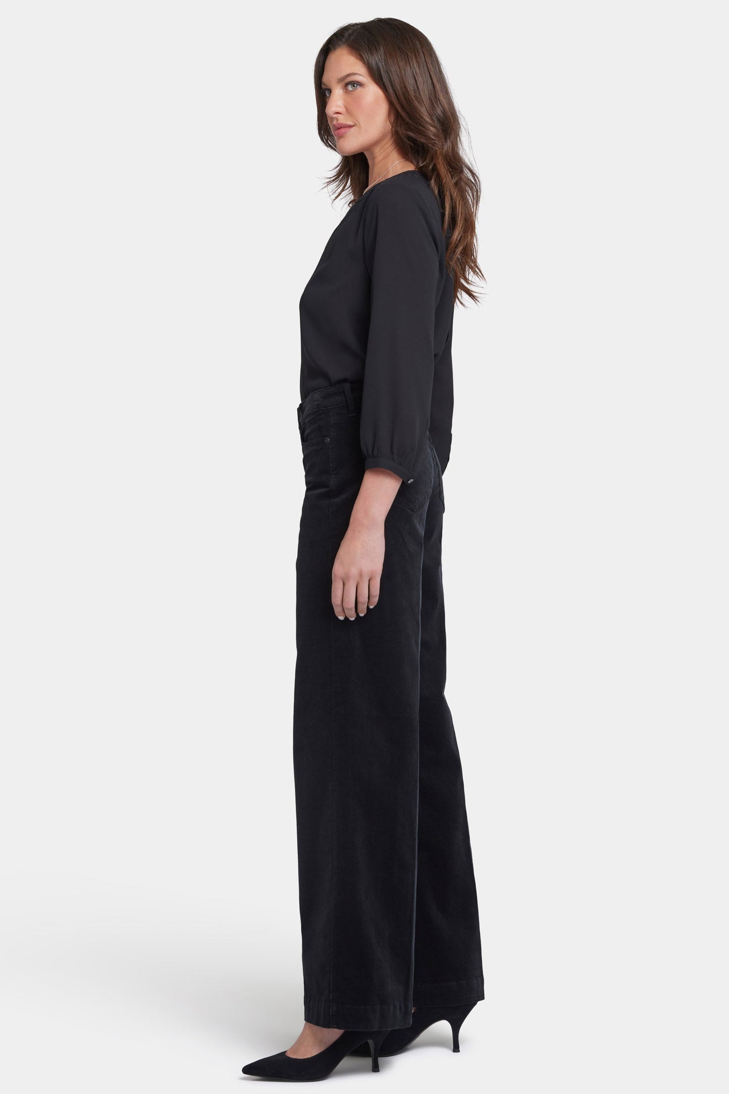 Teresa Wide Leg Pants - Black