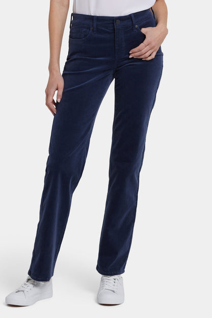 Marilyn Straight Pants - Dark Night