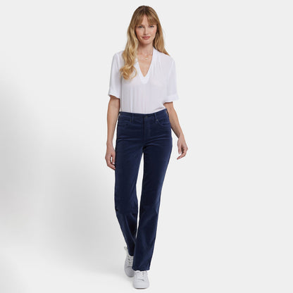 Marilyn Straight Pants - Dark Night