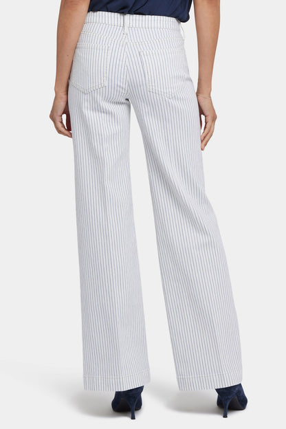 Teresa Wide Leg Jeans - Palencia Stripe