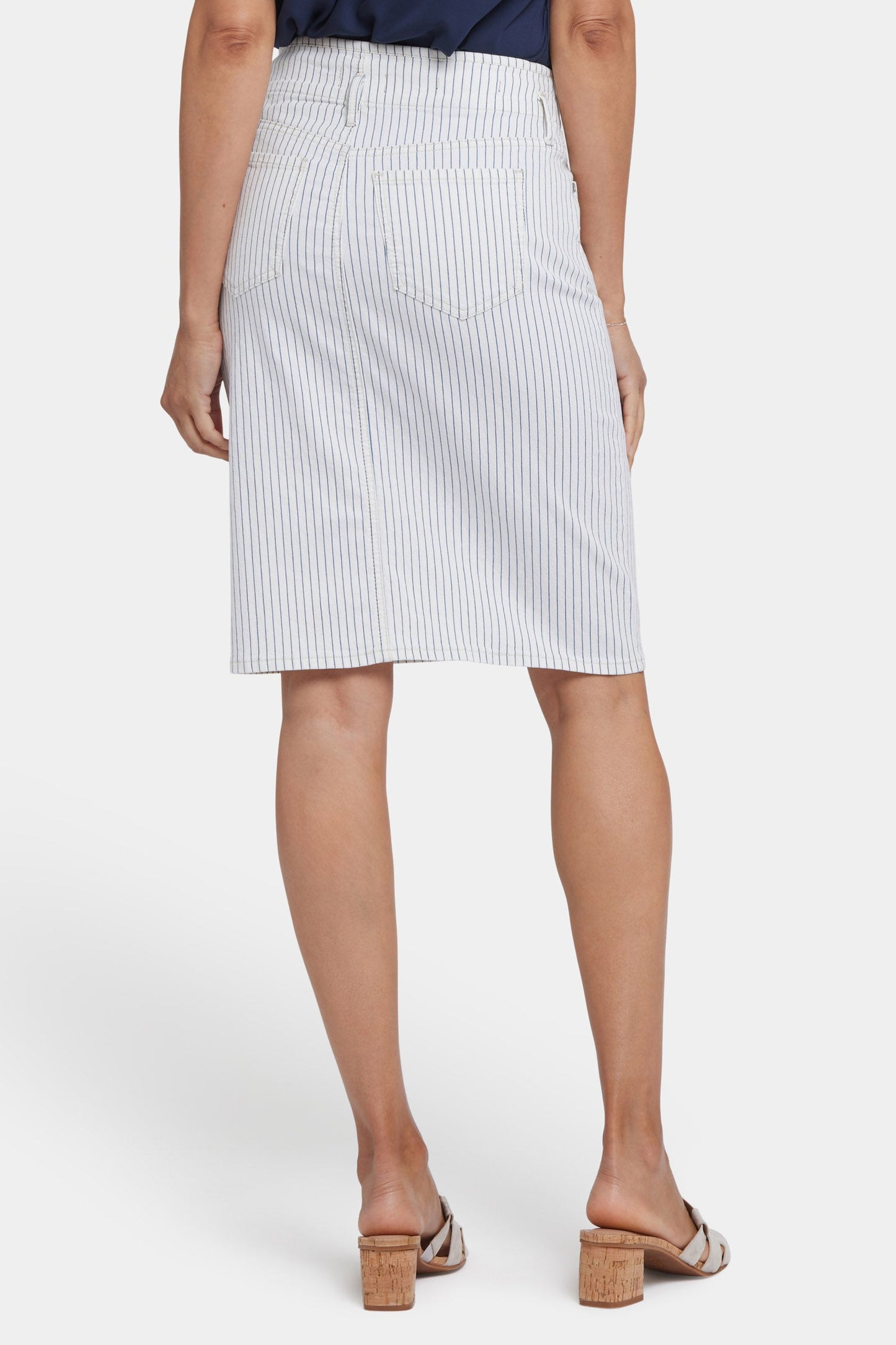High Waist Skirt - Palencia Stripe