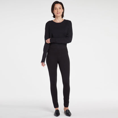 Pull-On Legging Pants - Black