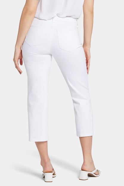 Relaxed Piper Crop Jeans  - Optic White