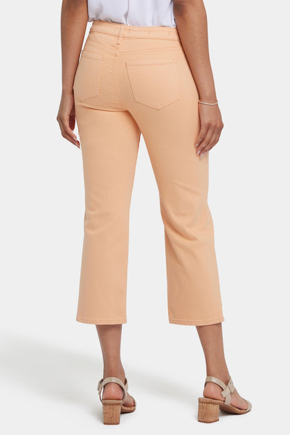 Relaxed Piper Crop Jeans - Apricot Nectar