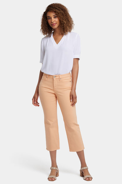 Relaxed Piper Crop Jeans - Apricot Nectar
