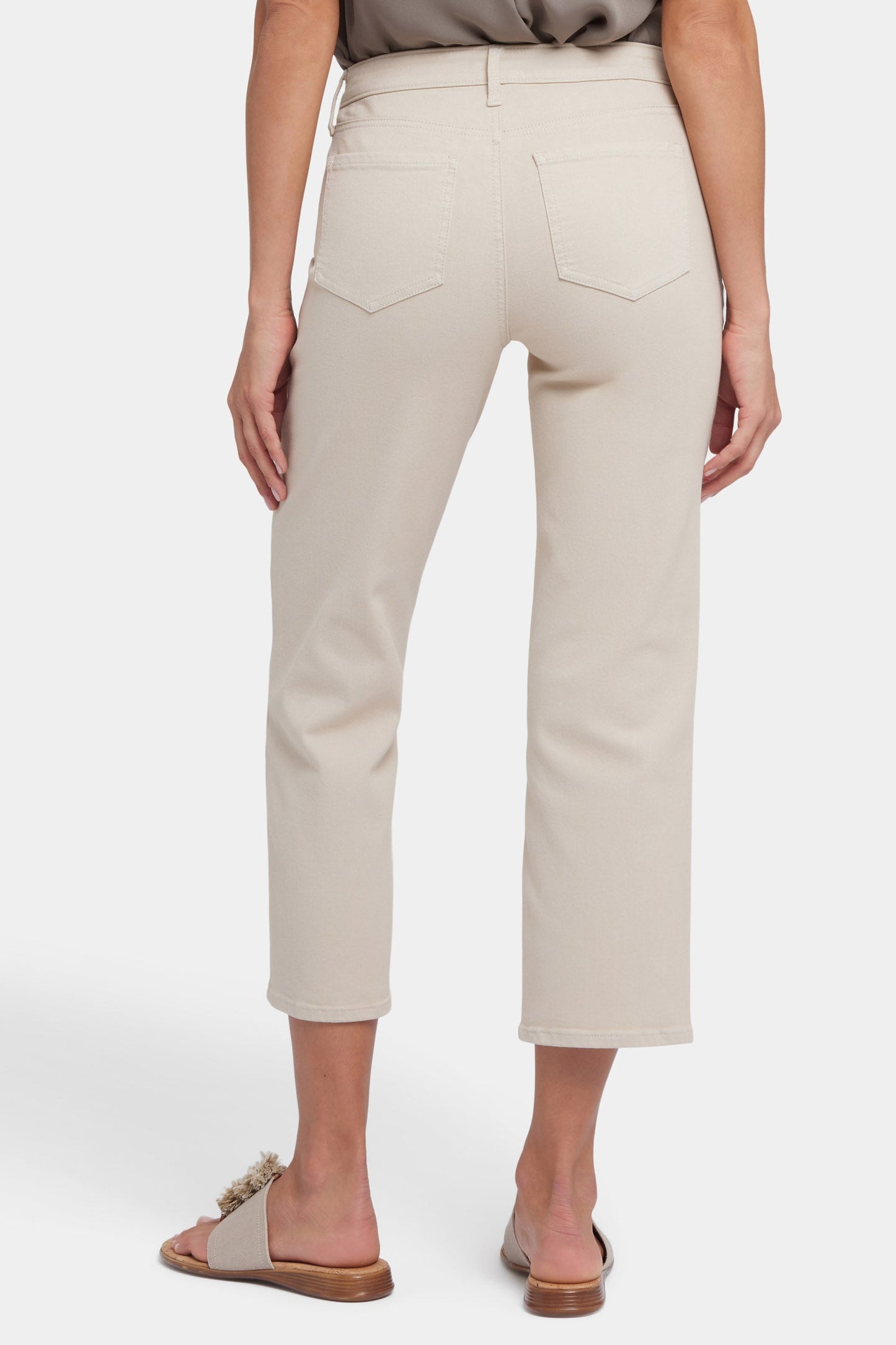 Relaxed Piper Crop Jeans - Feather