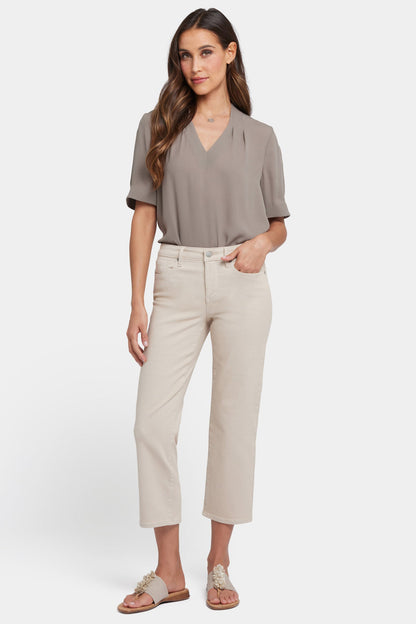 Relaxed Piper Crop Jeans - Feather