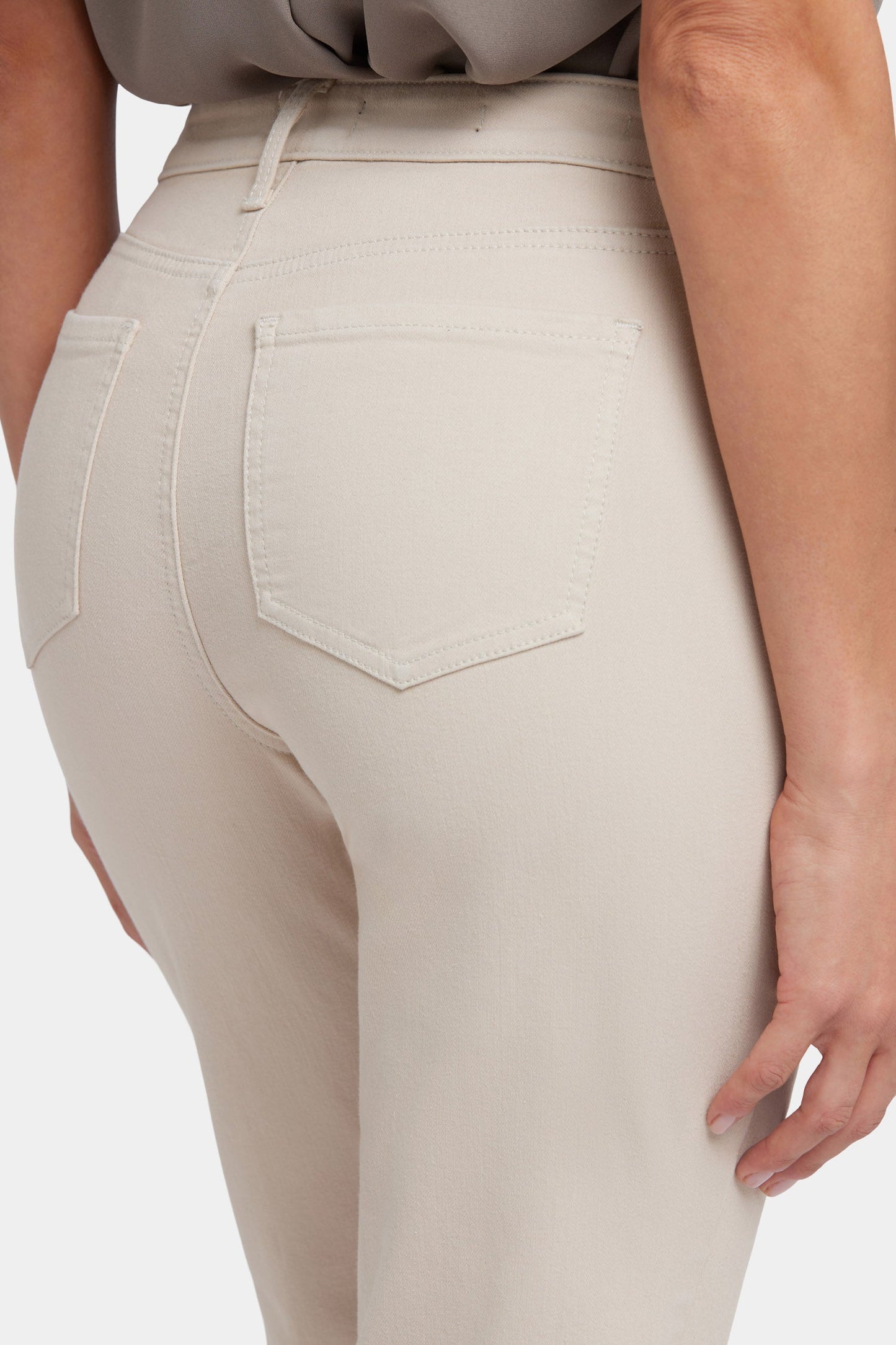 Relaxed Piper Crop Jeans - Feather