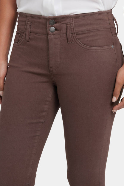 Chloe Capri Jeans - Coffee Bean