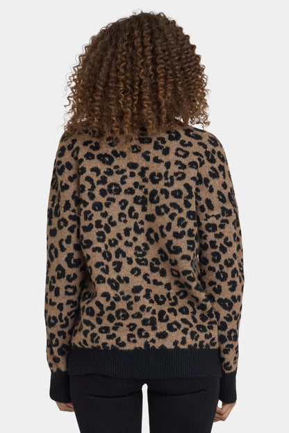 Cheetah Cardigan - Black Combo