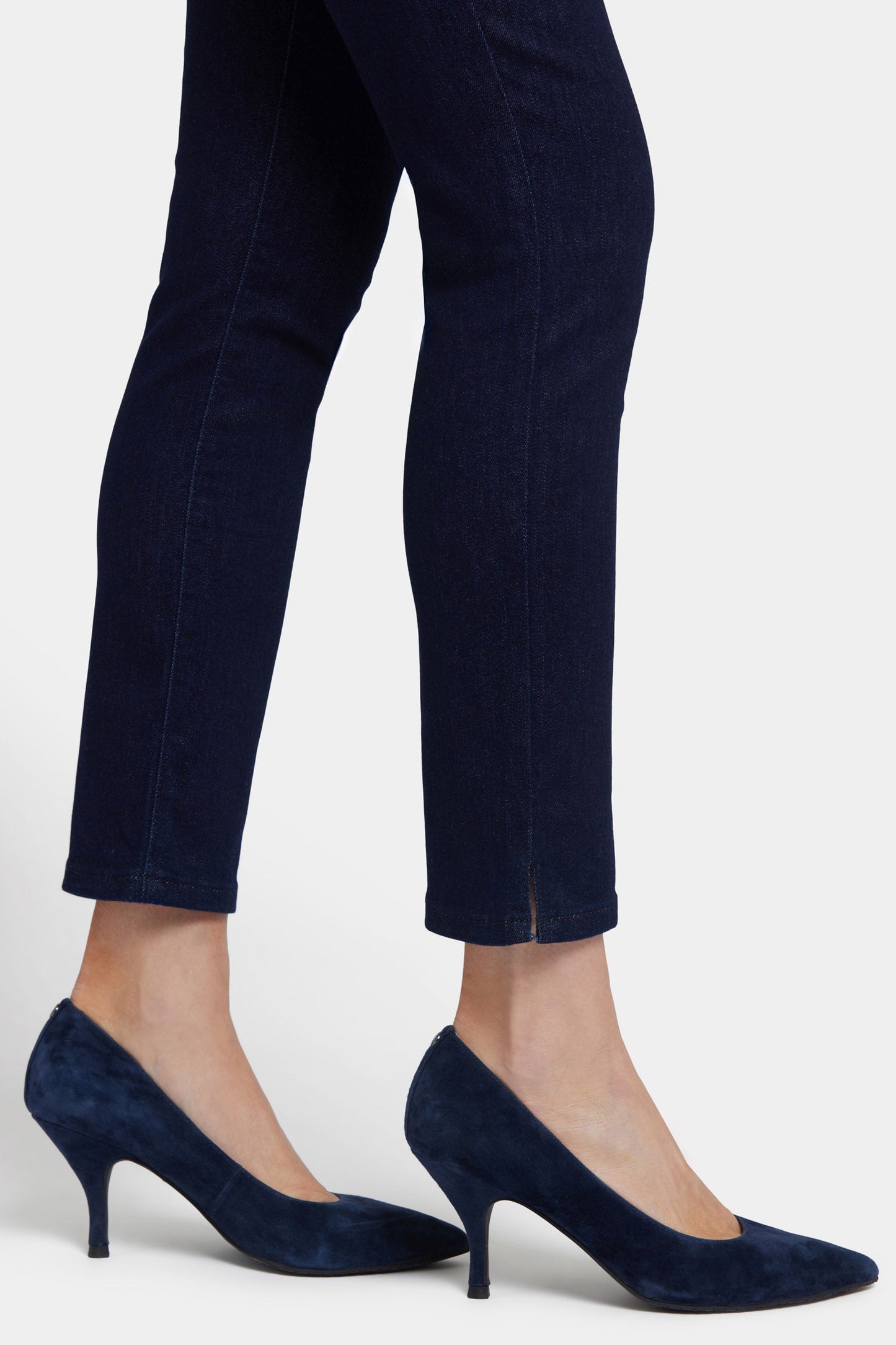 Alina Skinny Ankle Pull-On Jeans - Rinse
