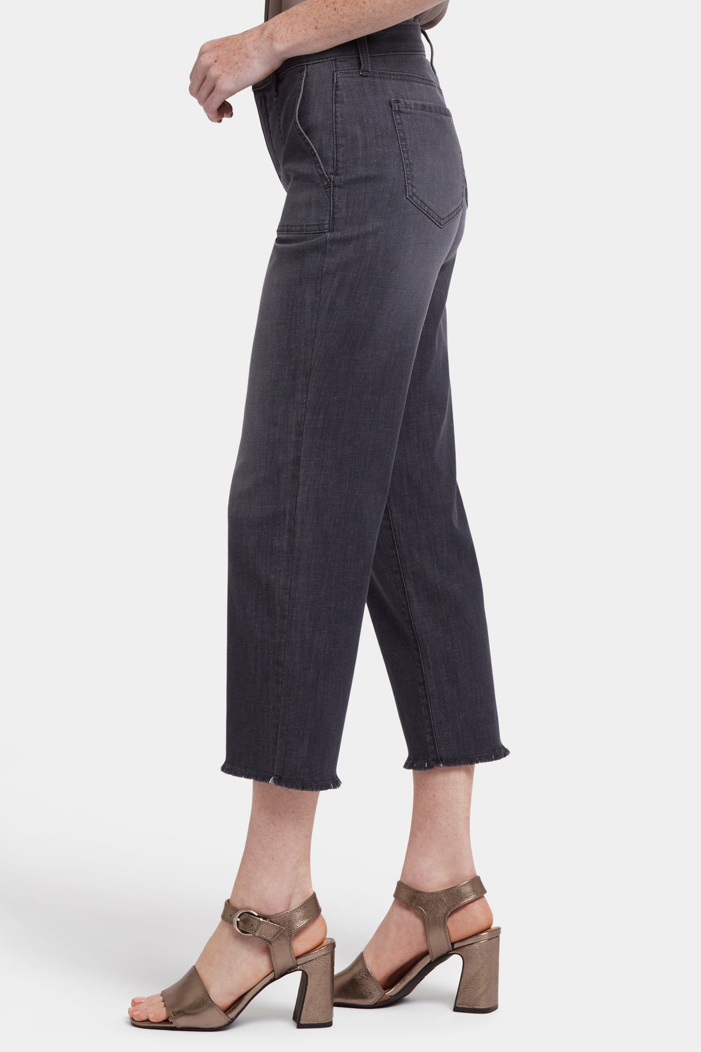 Relaxed Piper Crop Jeans - Castile Dream
