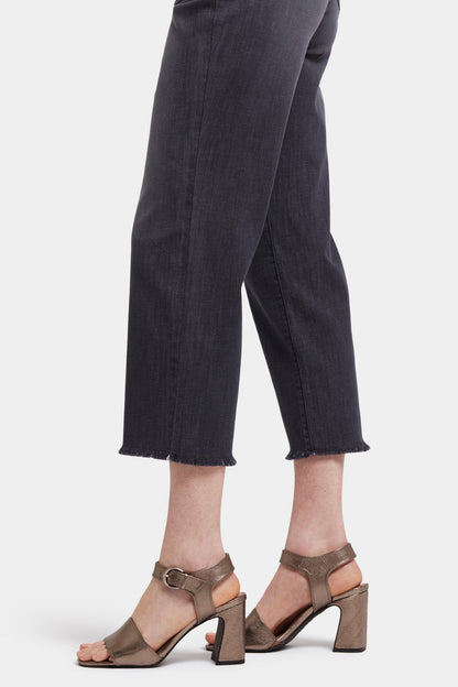 Relaxed Piper Crop Jeans - Castile Dream