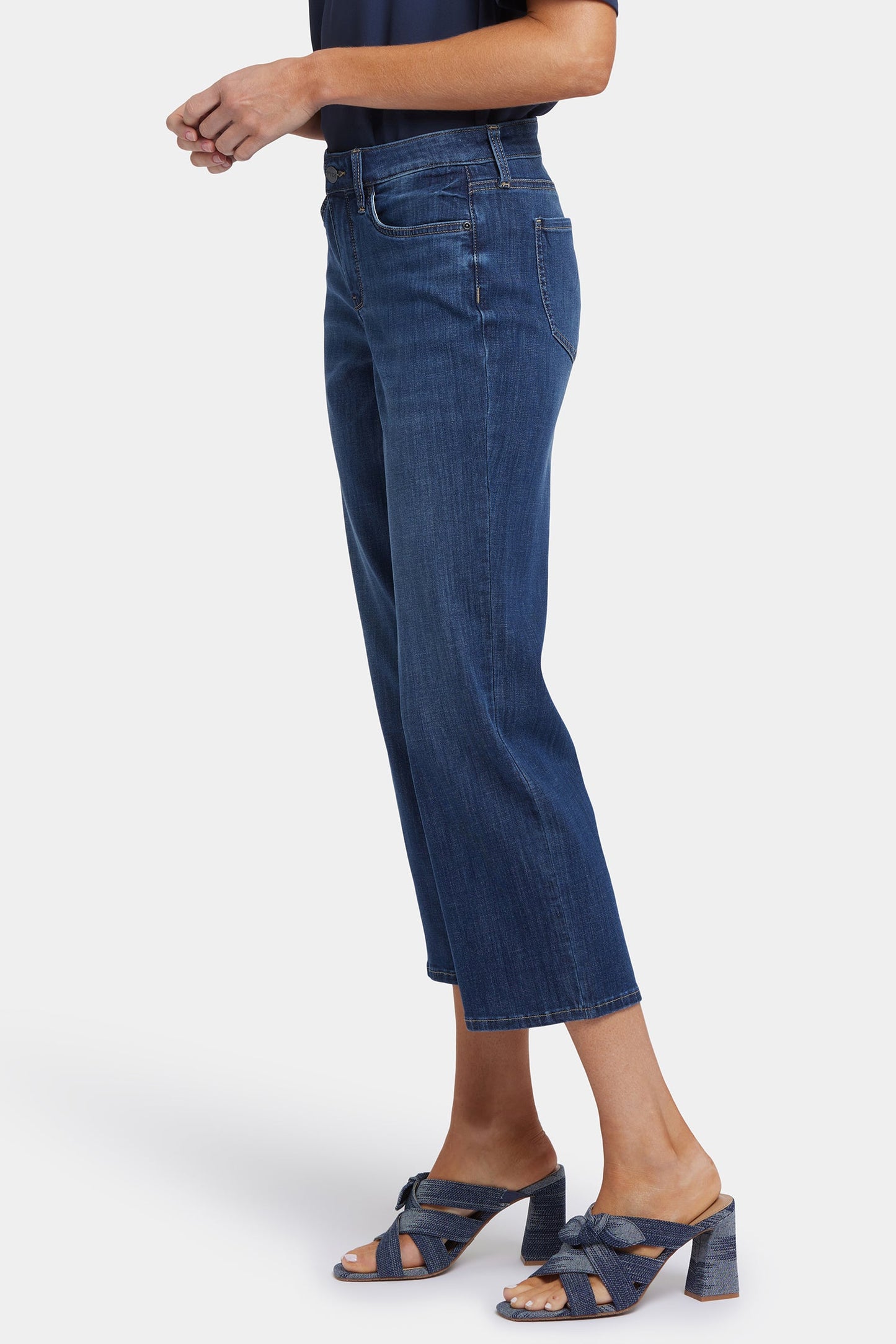 Relaxed Piper Crop Jeans - Rio Rapids
