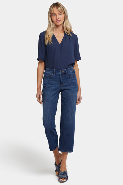 Relaxed Piper Crop Jeans - Rio Rapids