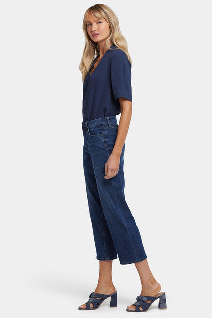 Relaxed Piper Crop Jeans - Rio Rapids
