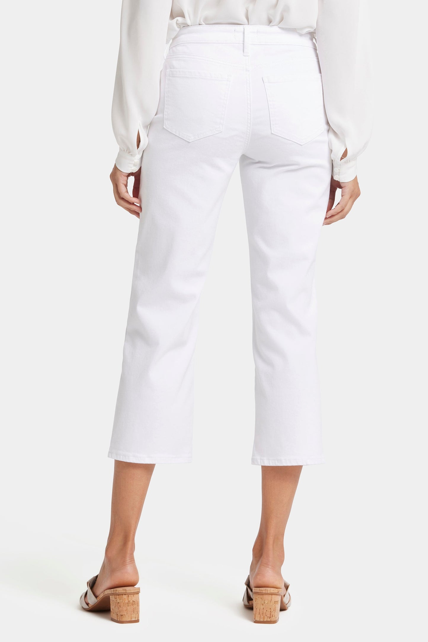 Relaxed Piper Crop Jeans - Optic White