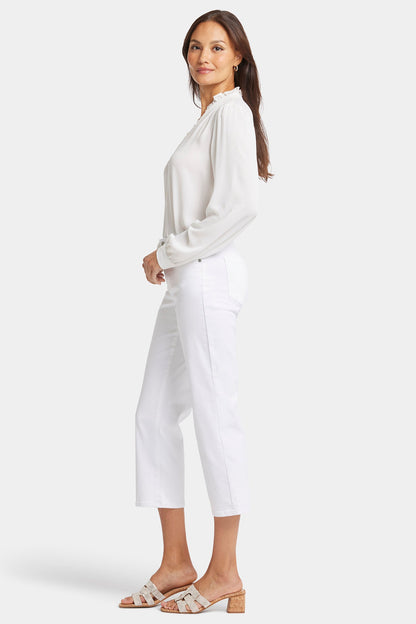 Relaxed Piper Crop Jeans - Optic White
