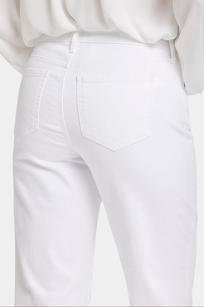 Relaxed Piper Crop Jeans - Optic White