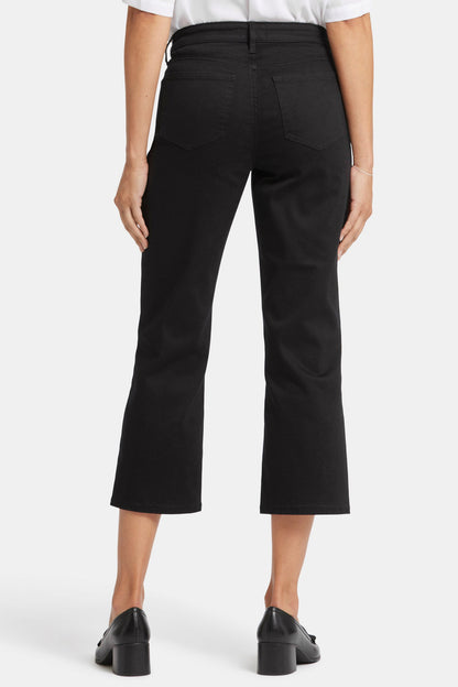 Relaxed Piper Crop Jeans - Black