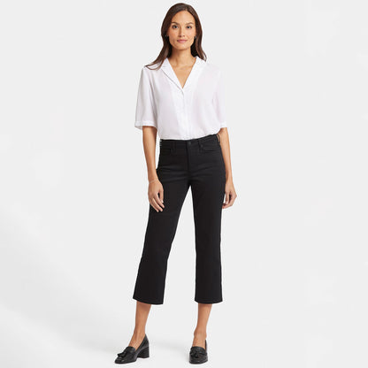 Relaxed Piper Crop Jeans - Black