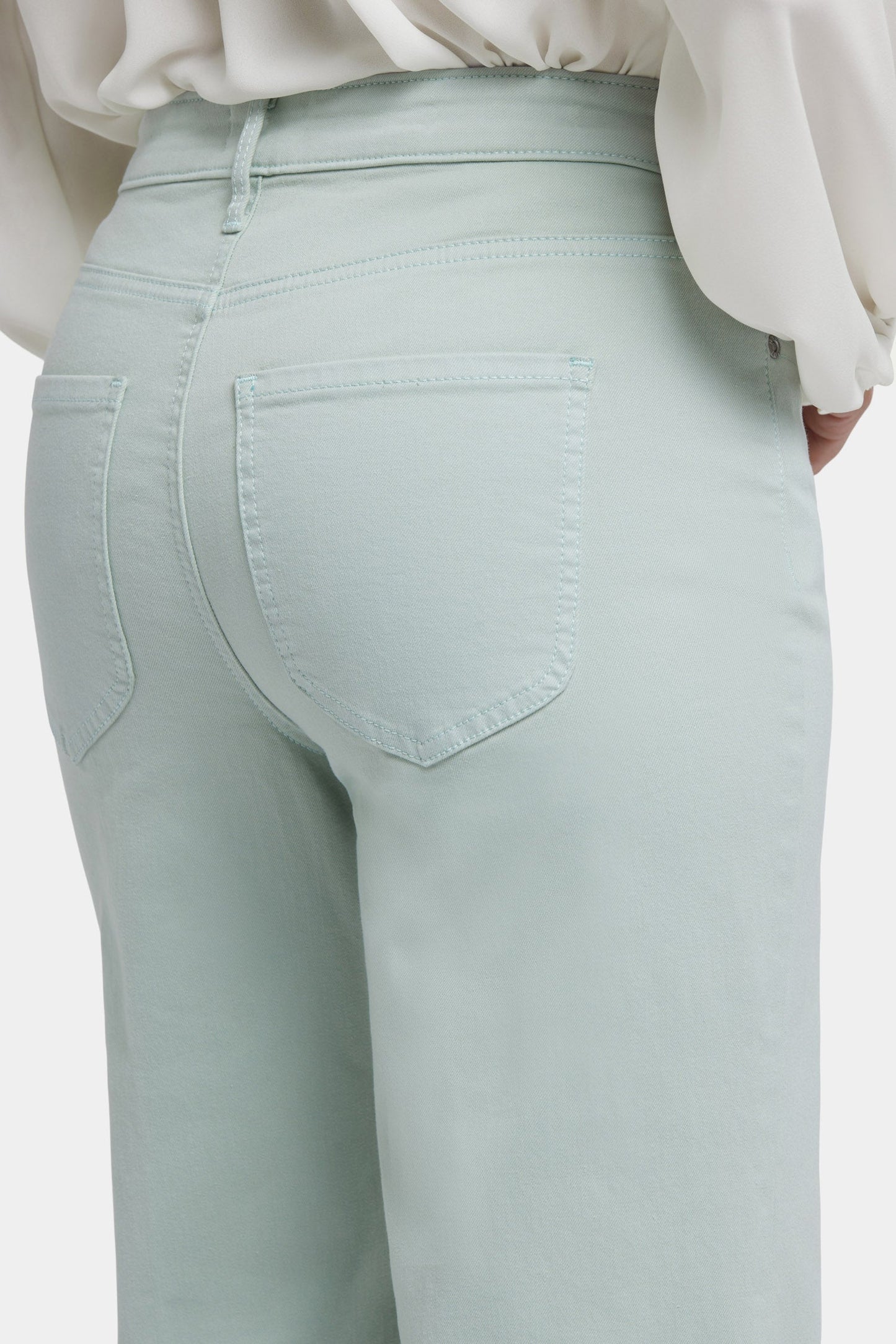 Mia Palazzo Jeans - Tomatillo