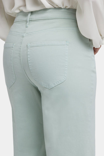 Mia Palazzo Jeans - Tomatillo