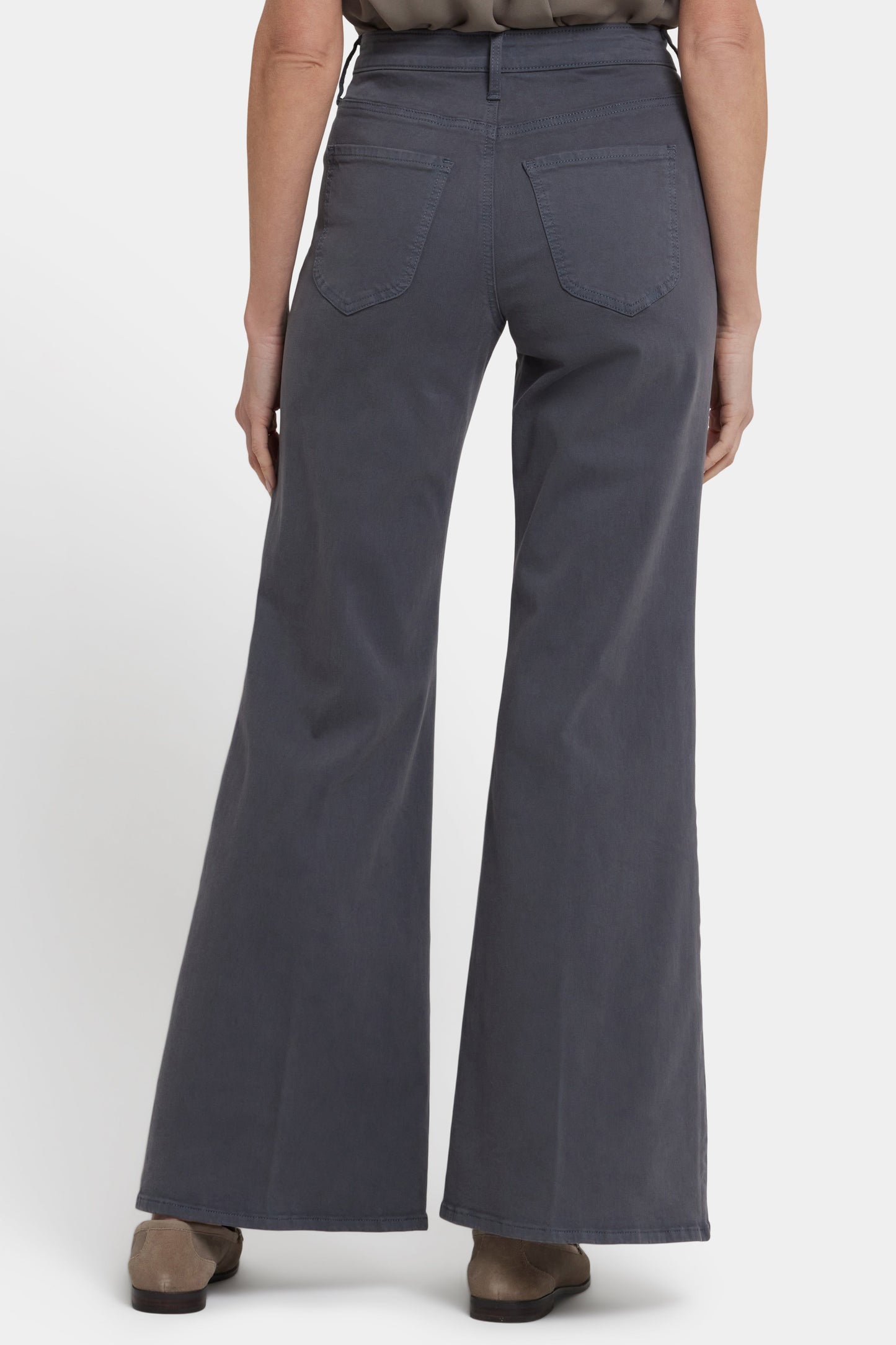 Mia Palazzo Jeans - Vintage Charcoal