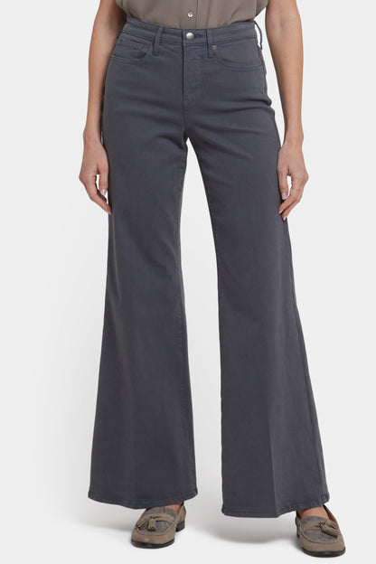 Mia Palazzo Jeans - Vintage Charcoal