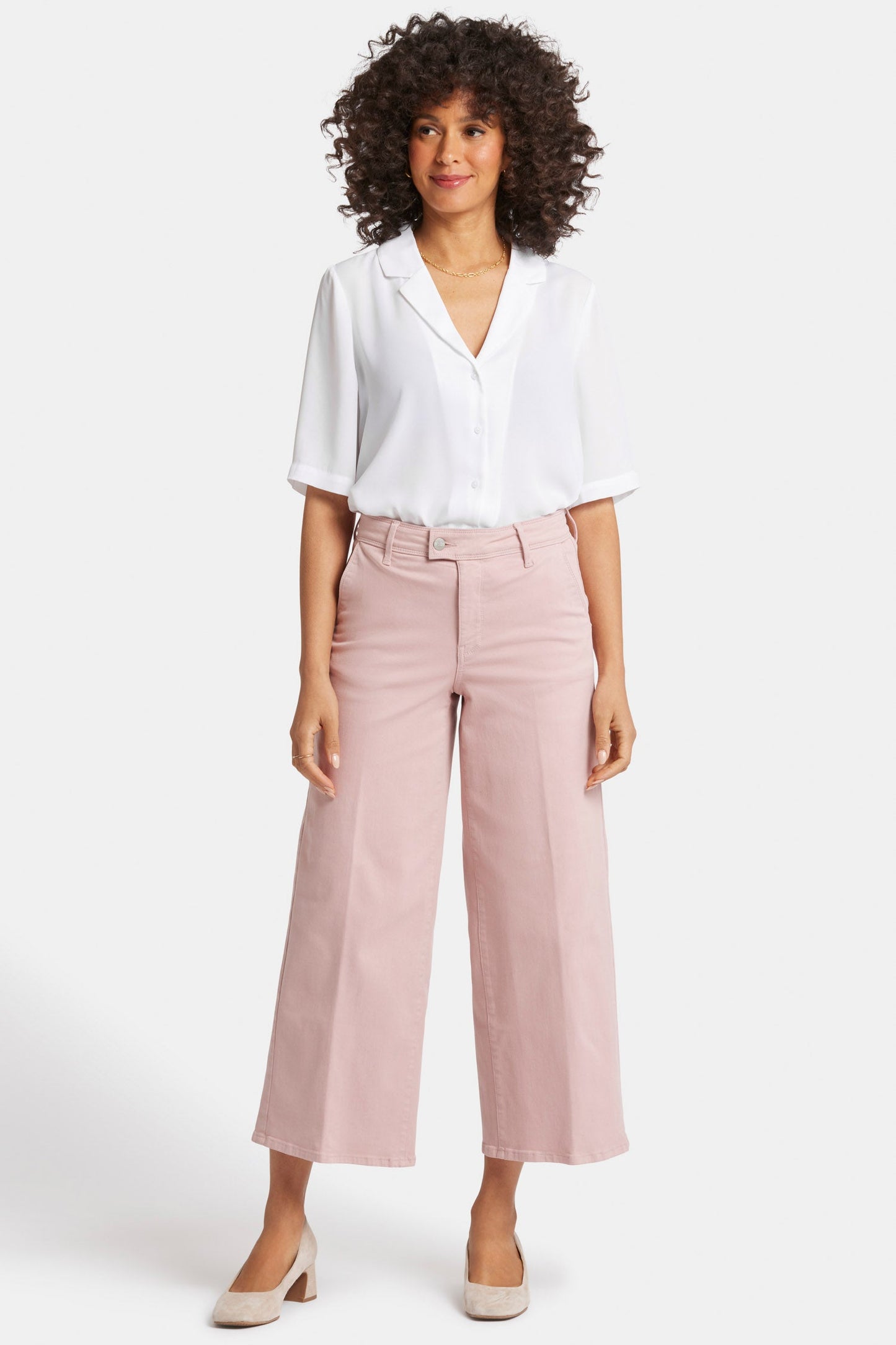 Mona Wide Leg Trouser Ankle Jeans - Bell Meadow