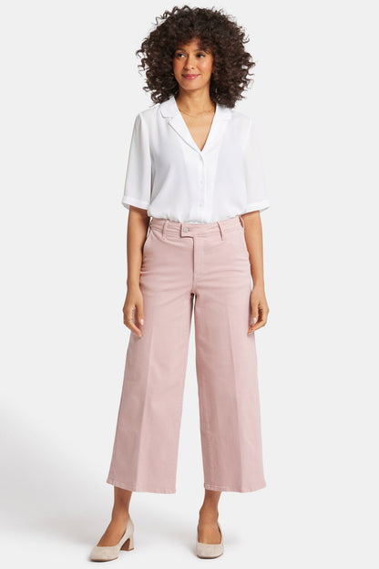 Mona Wide Leg Trouser Ankle Jeans - Bell Meadow
