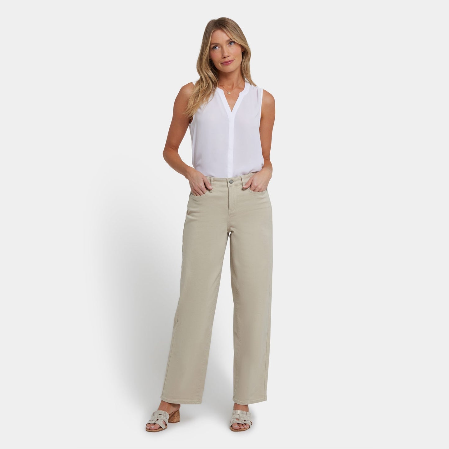 Jemma Barrel Jeans - Feather