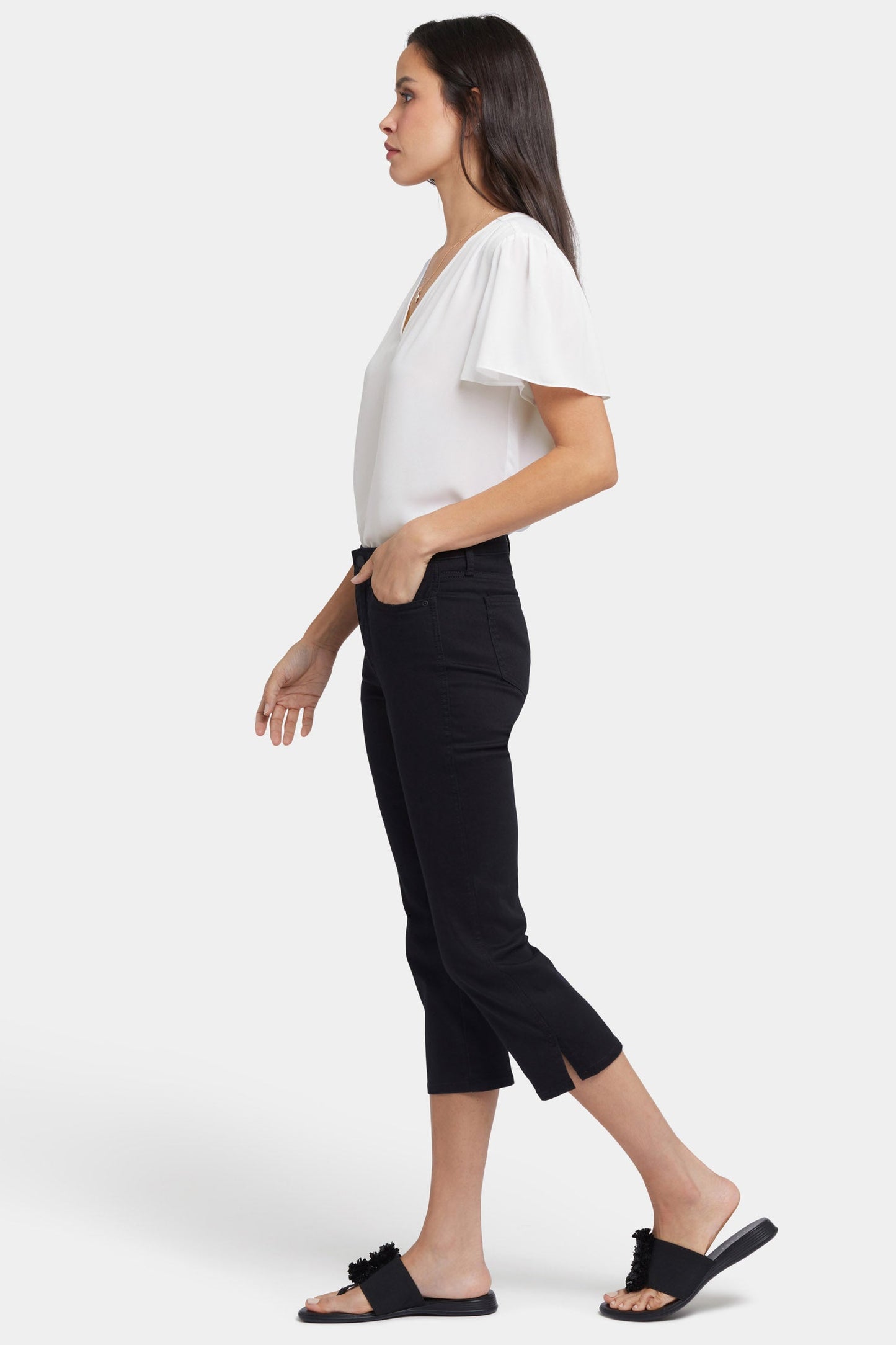 Chloe Capri Jeans - Black