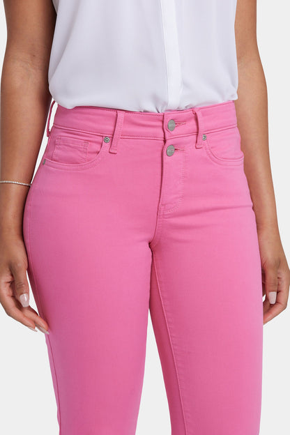 Marilyn Straight Crop Jeans - Honeysuckle