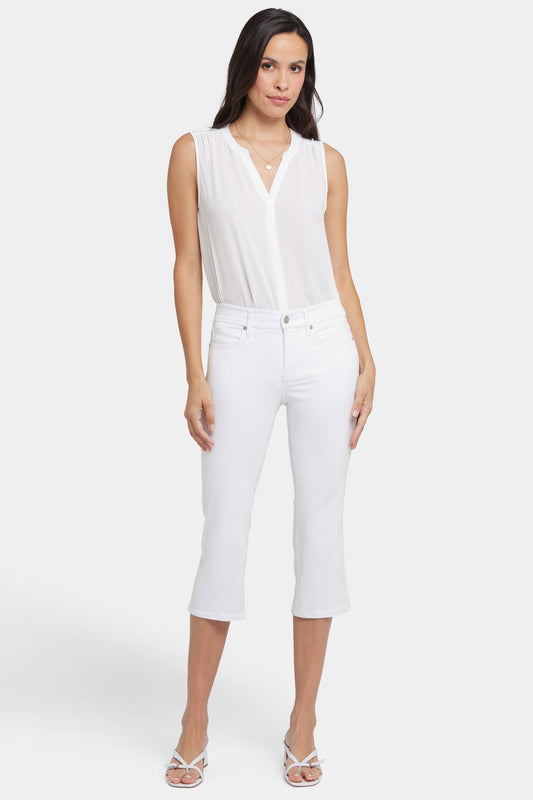Waist-Match™ Marilyn Straight Crop Jeans - Optic White