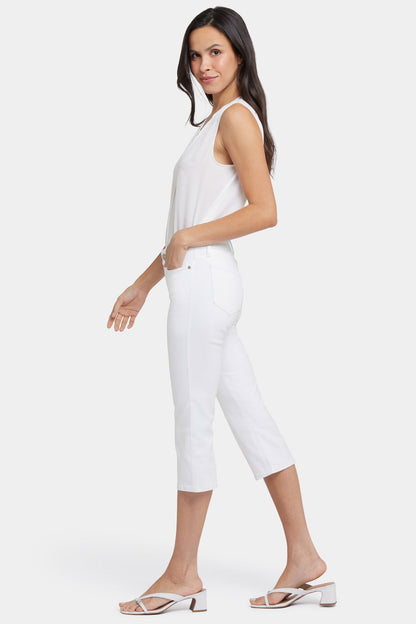 Waist-Match™ Marilyn Straight Crop Jeans - Optic White