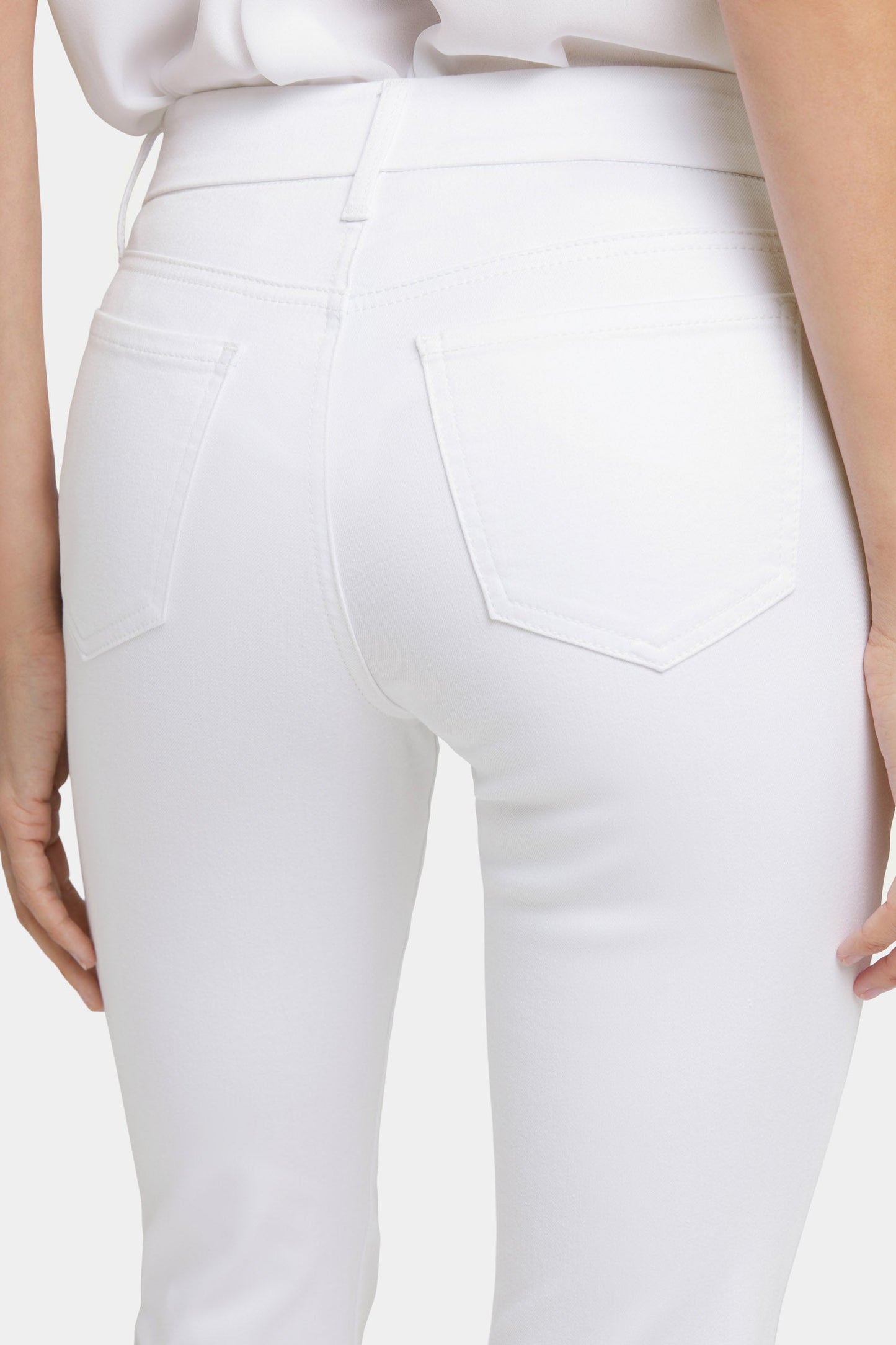Waist-Match™ Marilyn Straight Crop Jeans - Optic White