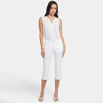 Waist-Match™ Marilyn Straight Crop Jeans - Optic White