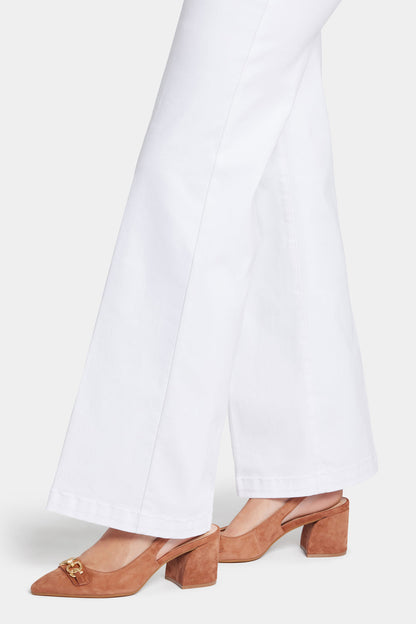 Teresa Wide Leg Jeans - Optic White