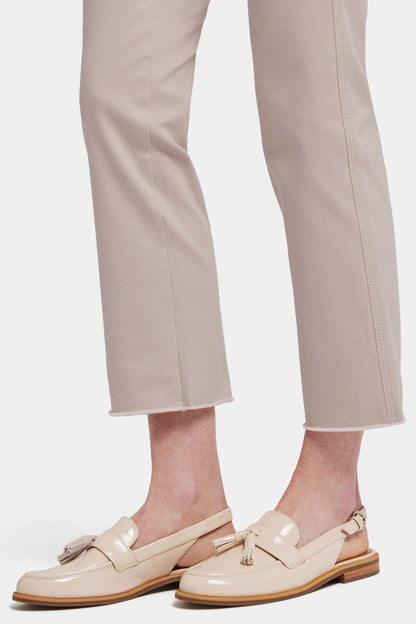 Marilyn Straight Ankle Jeans - Feather